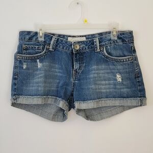 1Aeropostale Cotton Denim Shorts Size 9/10